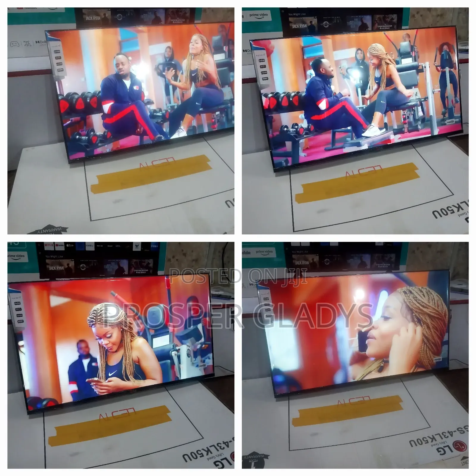 LG 43 Digital Flat Screen Flameless.