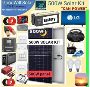 500W Solar Sunshine System Full Kit