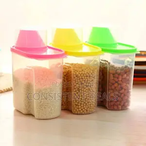 Plastic Clear Dry Food Storage Containers