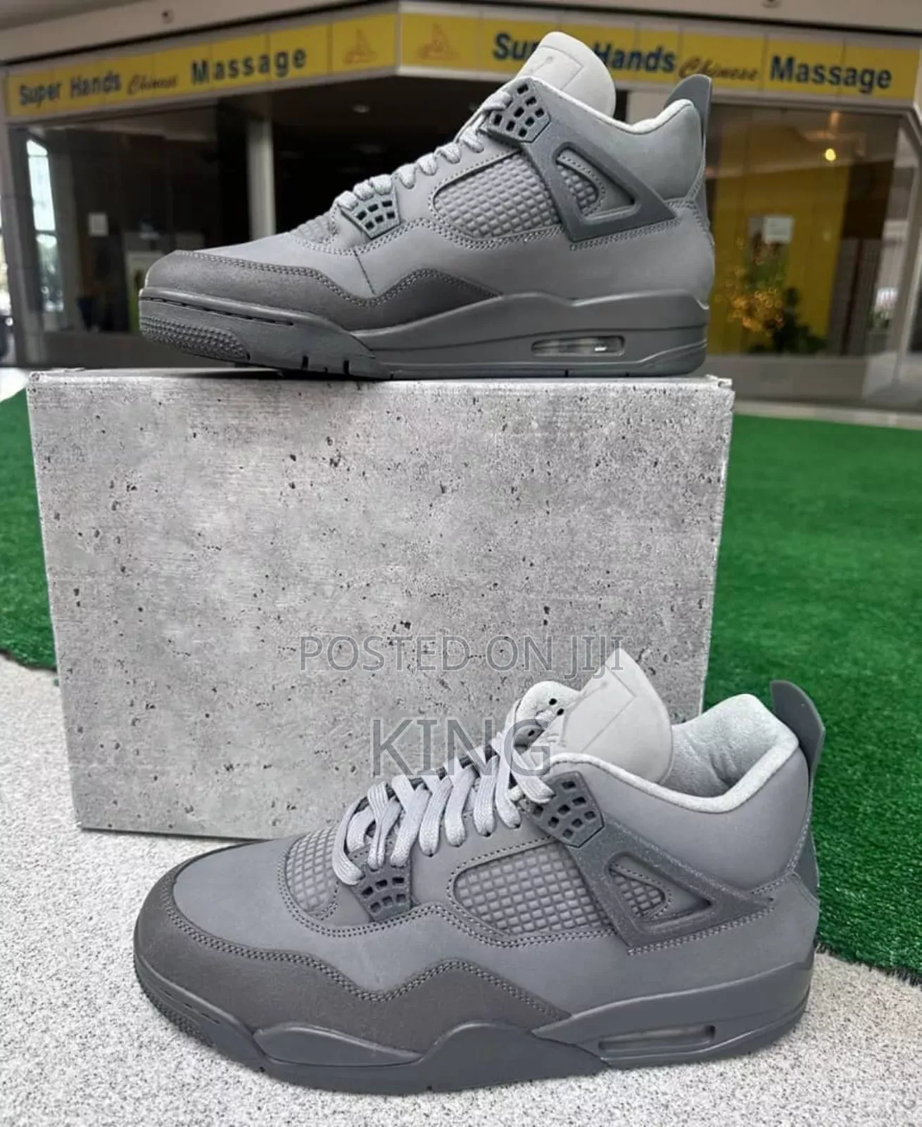 Luxy Air Jordan 4 Retro SE "Wet Cement''