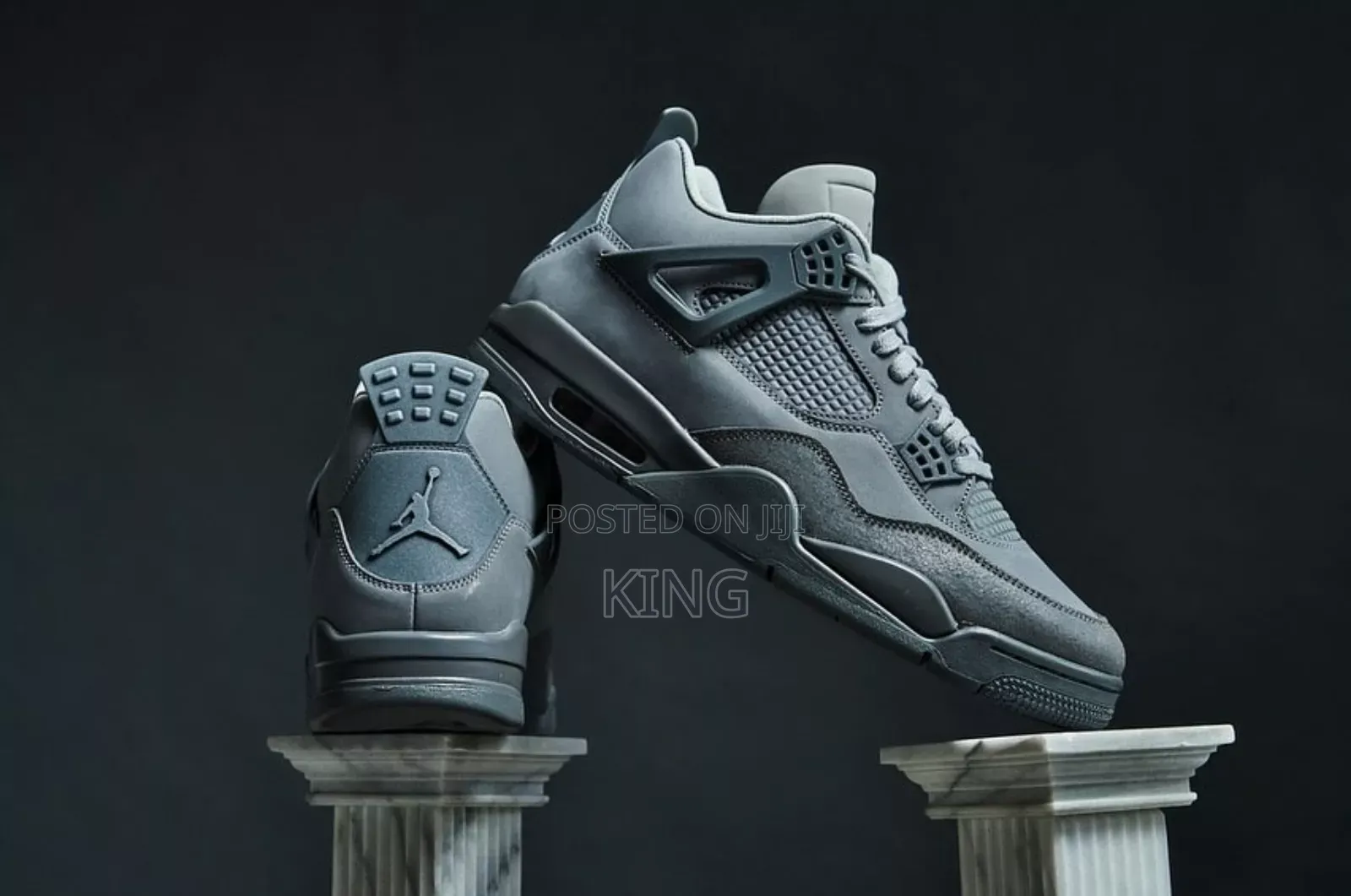 Right Air Jordan 4 Retro SE "Wet Cement''