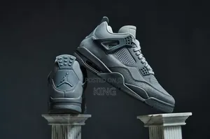 Right Air Jordan 4 Retro SE "Wet Cement''