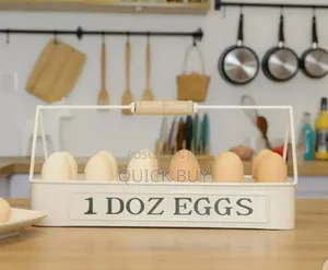 Exquisite High Profile Multi-Slot 12 Egg Rack Holder Tray