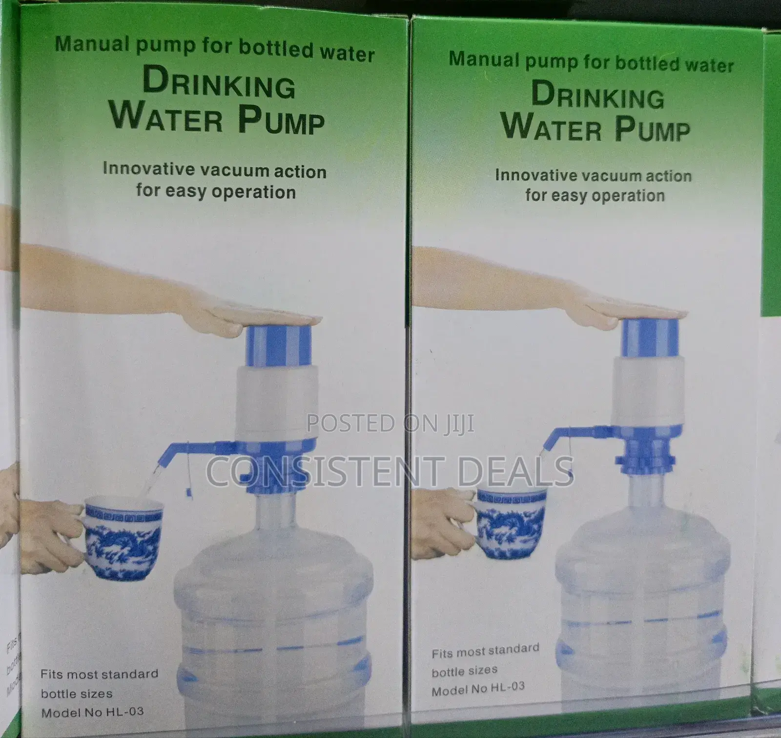 Portable Manual Water Dispenser Pump