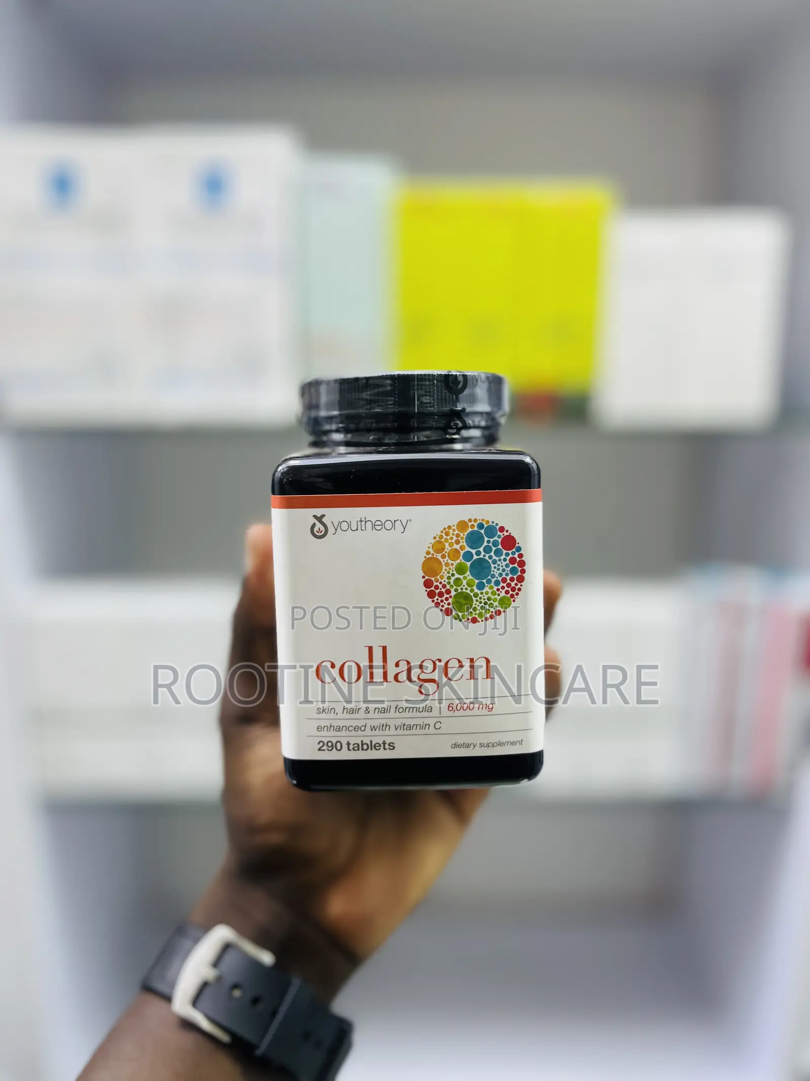 Youtheory Collagen 6000mg With Vitamin C Supplements