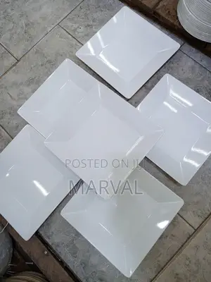 6pcs Square Melamine