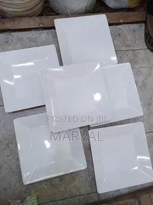 6pcs Square Melamine