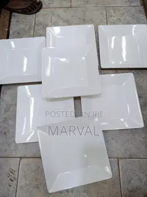 6pcs Square Melamine