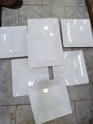 6pcs Square Melamine