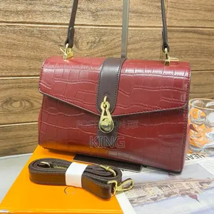 Glowing Lock Buckle Handbag