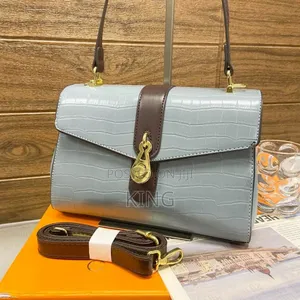 Affable Lock Buckle Handbag