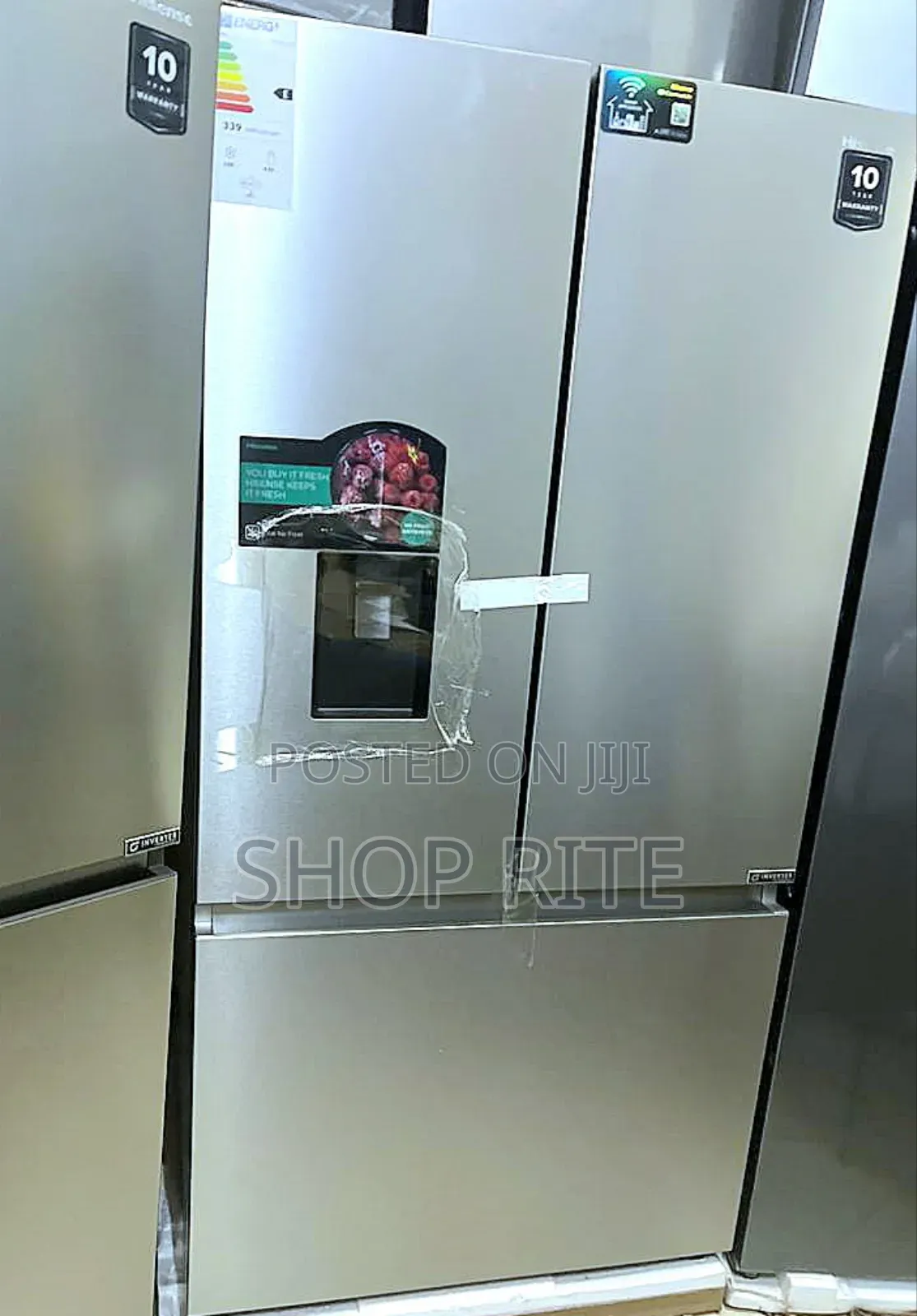 Hisense 820 Litres Refrigerator Original With Drawer