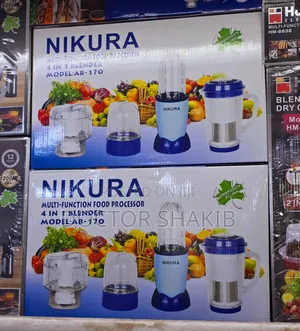 Nikura 4-in-1 Multifunctional Food Processor