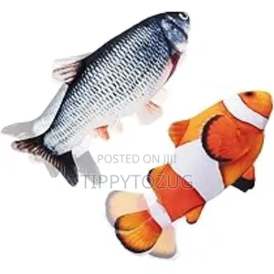 Electric Fish Toy for Kids and Pets