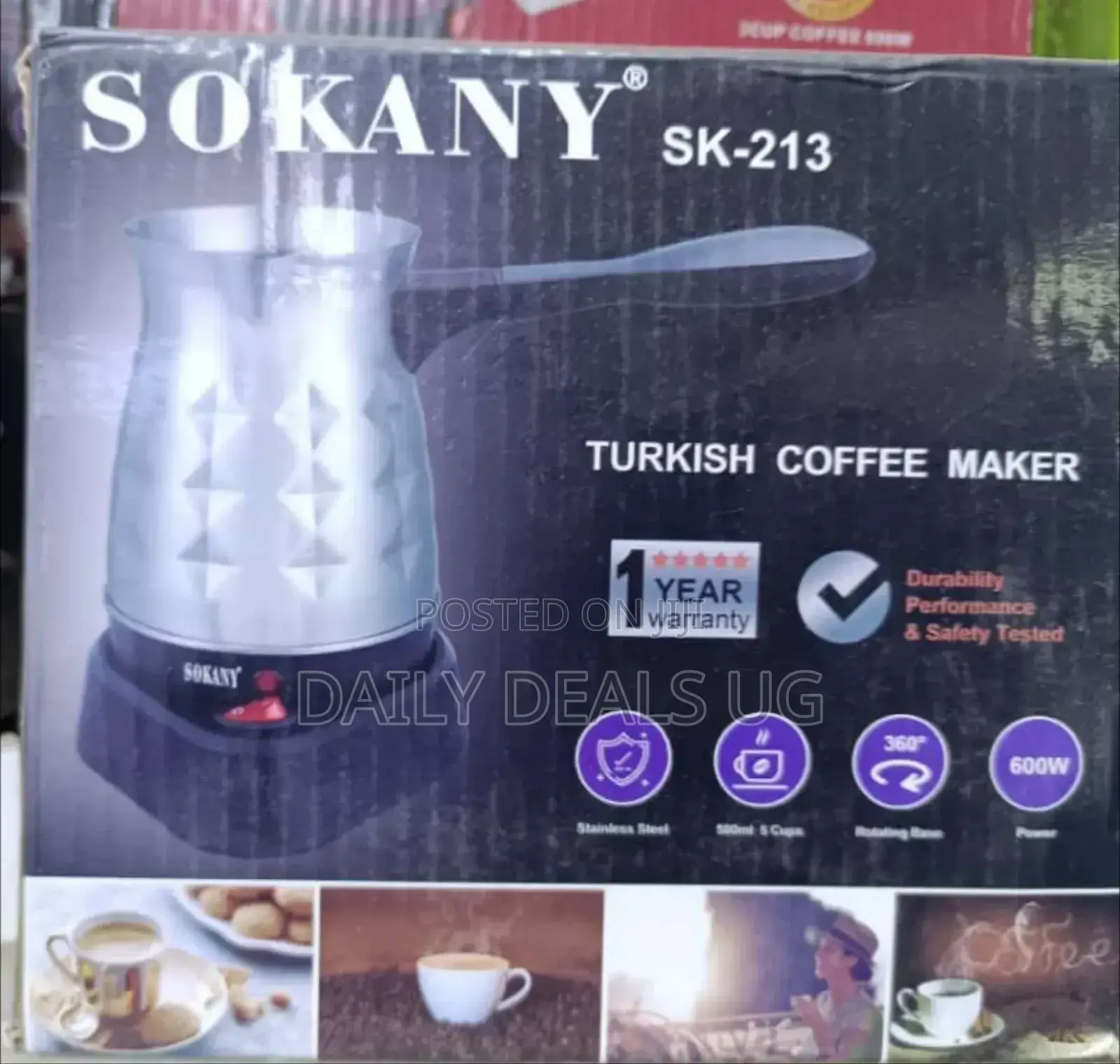 Electric Sokany Coffee Maker