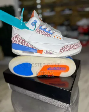Fuzzy Air Jordan 3 Retro Mr Trippe Double X Russel Westbrook