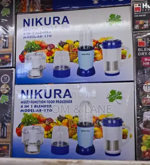 Nikura 4 in 1 Multi-Functional Food Processor