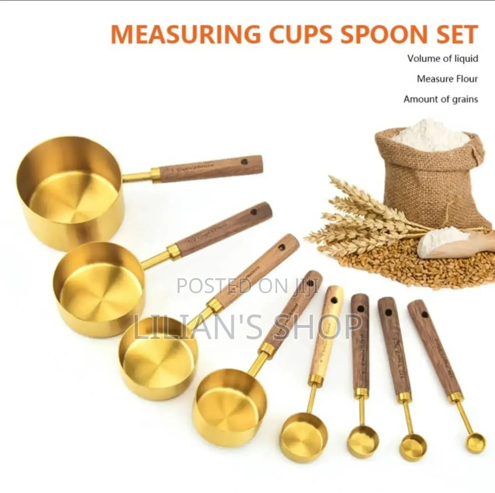 Tea Spoon Measuring Spoon With Wooden Handle