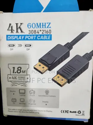 Display Port(Dp) to Display Port Cable 1.8 Meters