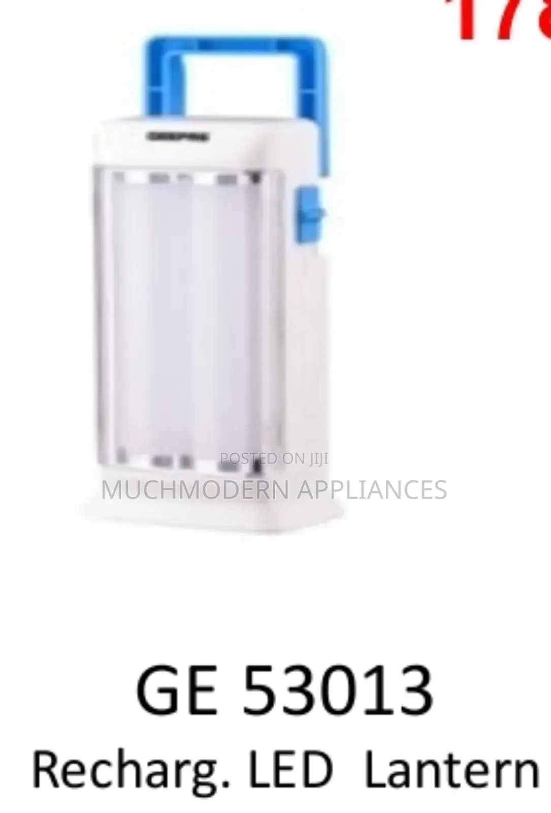 Geepas Rechargable LED Lantern GE 53013