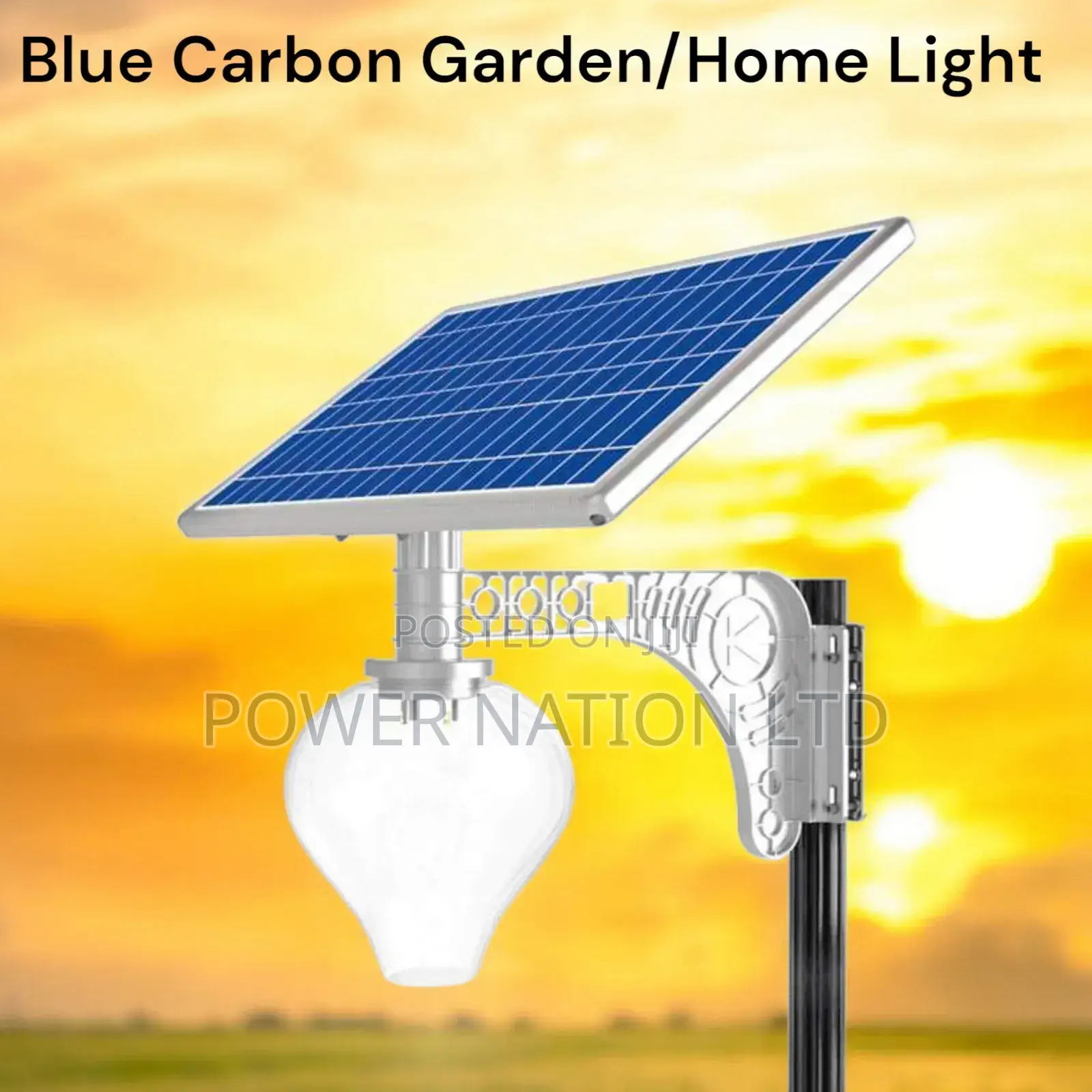 200w Blue Carbon Garden Light
