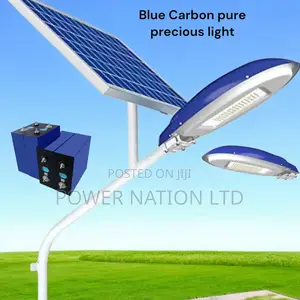 500w Blue Carbon Pure Precious Solar Street Light
