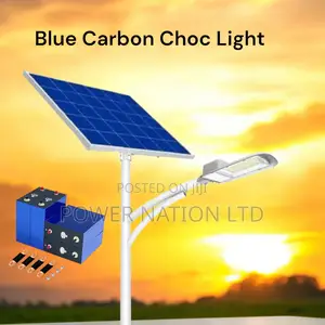 500w Blue Carbon Choc Solar Street Light