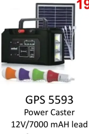 GPS 5593
Power Caster
12v/7000 Mah Lead