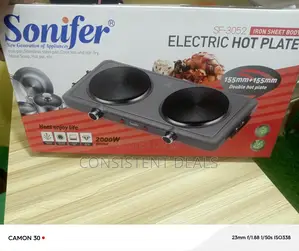 Sonifer Double Electric Hotplate