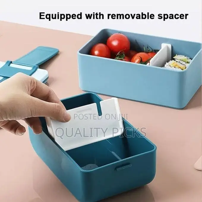 Rectangle Bento Leak-Proof Lunch Box Portable PP