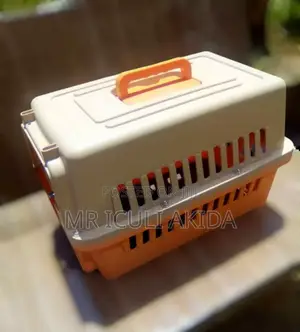 Plastic Medium Size Pet/Dog Transportation Cage Box