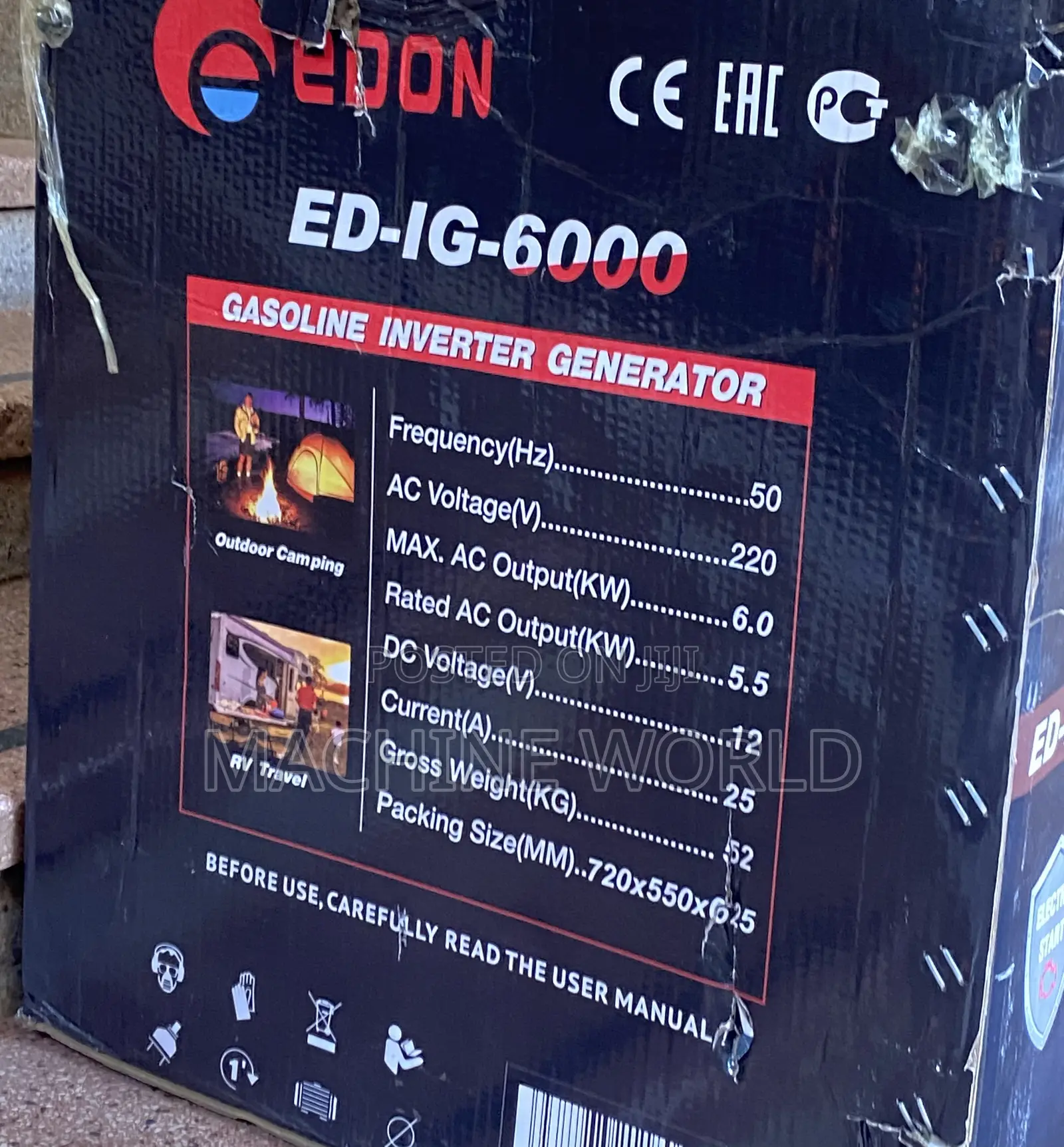 Portable Silent Generator Digital 6000W Starting