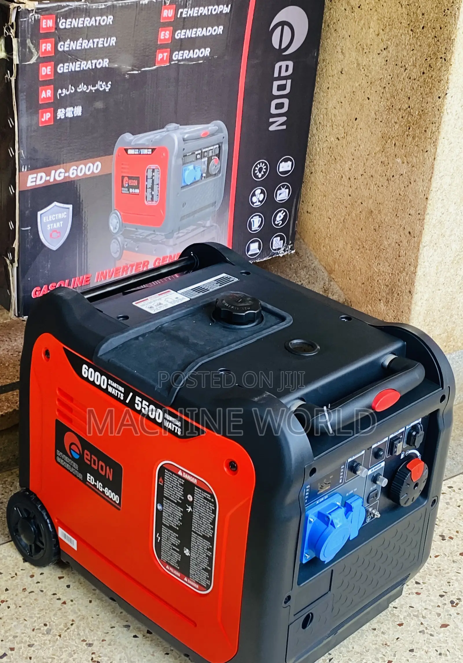 Portable Silent Generator Digital 6000W Starting