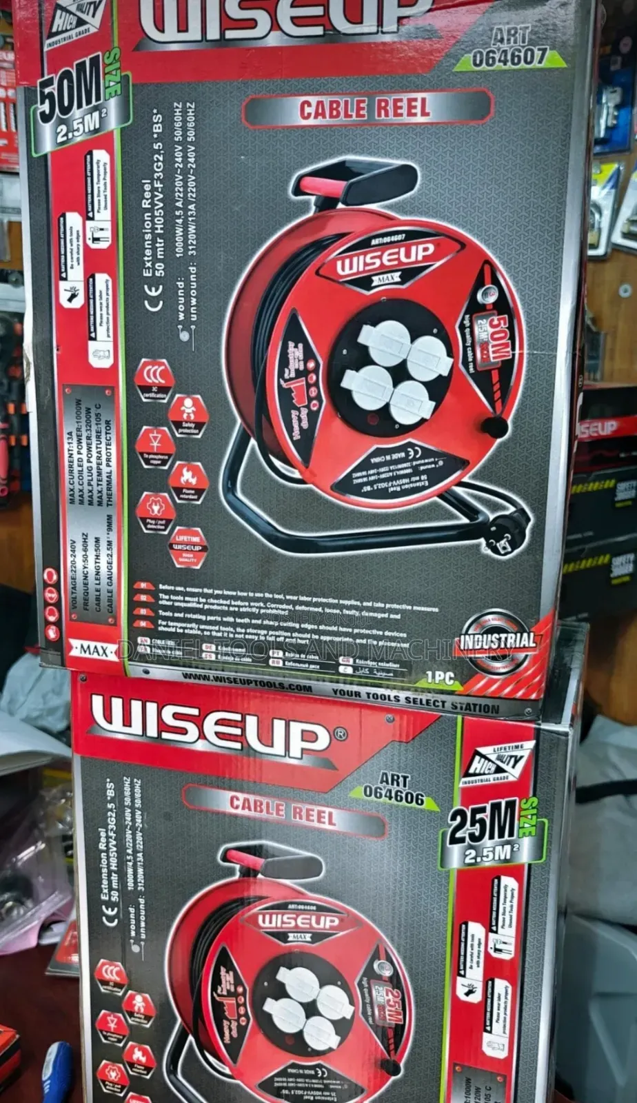 Cable Reels Wiseup