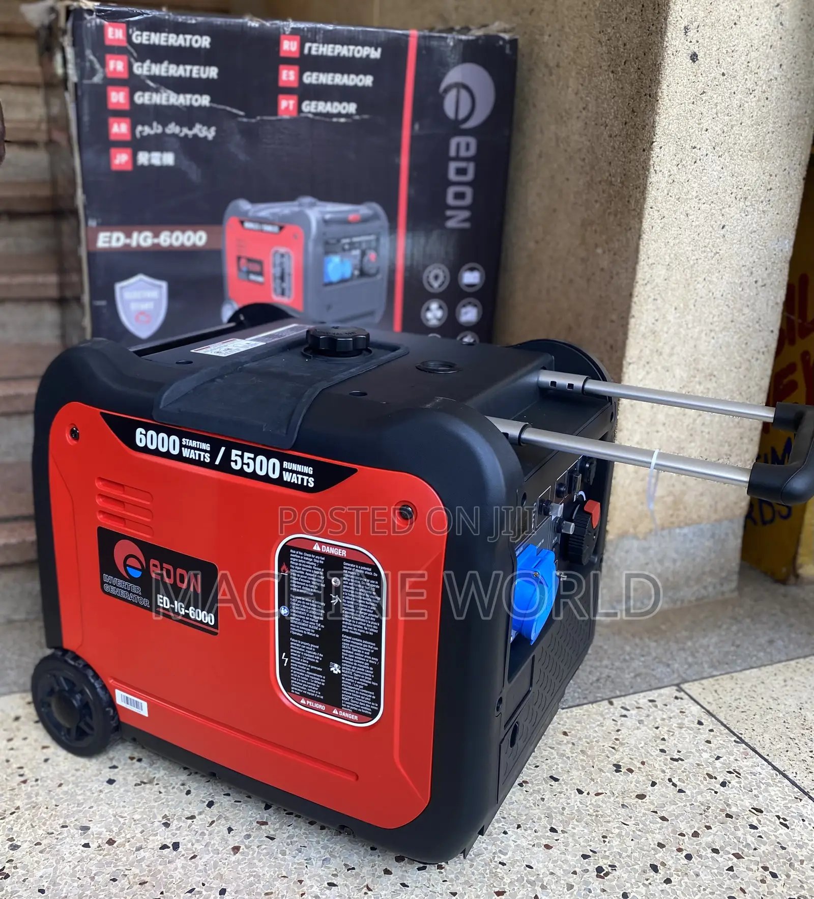 Super Silent Generator Running Watts 5500