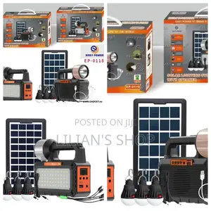 Multipurpose Solar Lighting System With Speaker