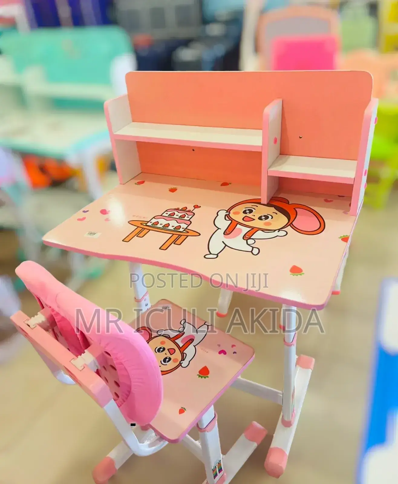 Plastic Kids Height Adjusted Reading/Writing/Study Table