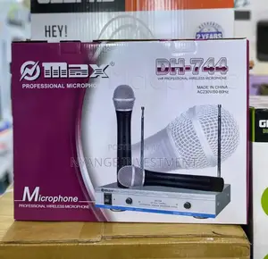 Original Max *DH 744* Professional Wireless Microphones