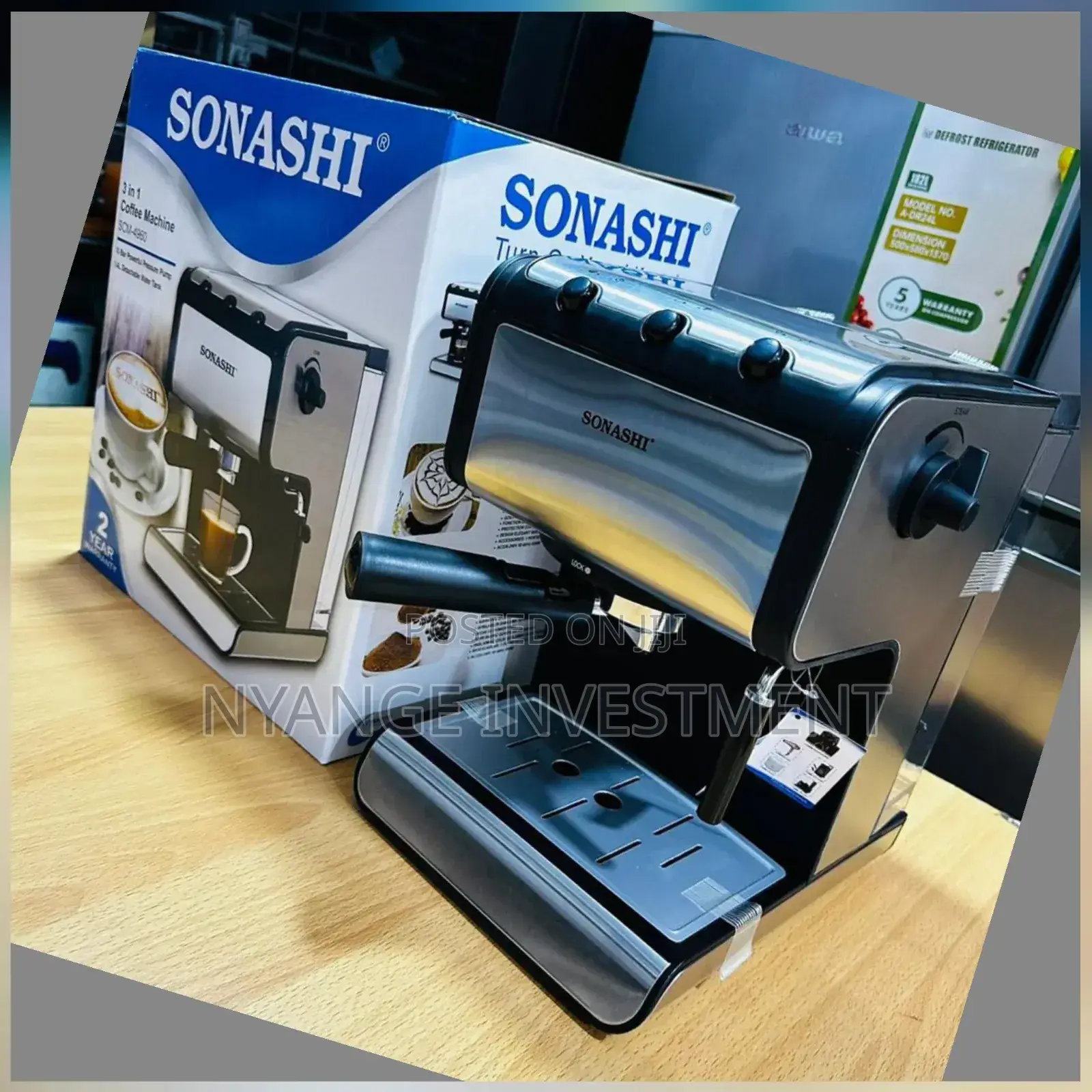 Sonashi Coffee Maker. 3in1 Coffee Maker