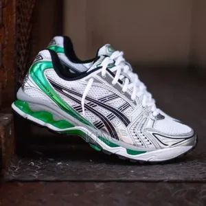 Authentic ASICS Gel Kayano 14 Malachite White Green Sneakers