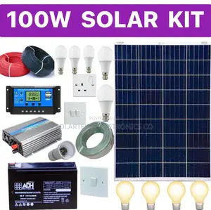 100W Solar Power System Kit/ High Capacity