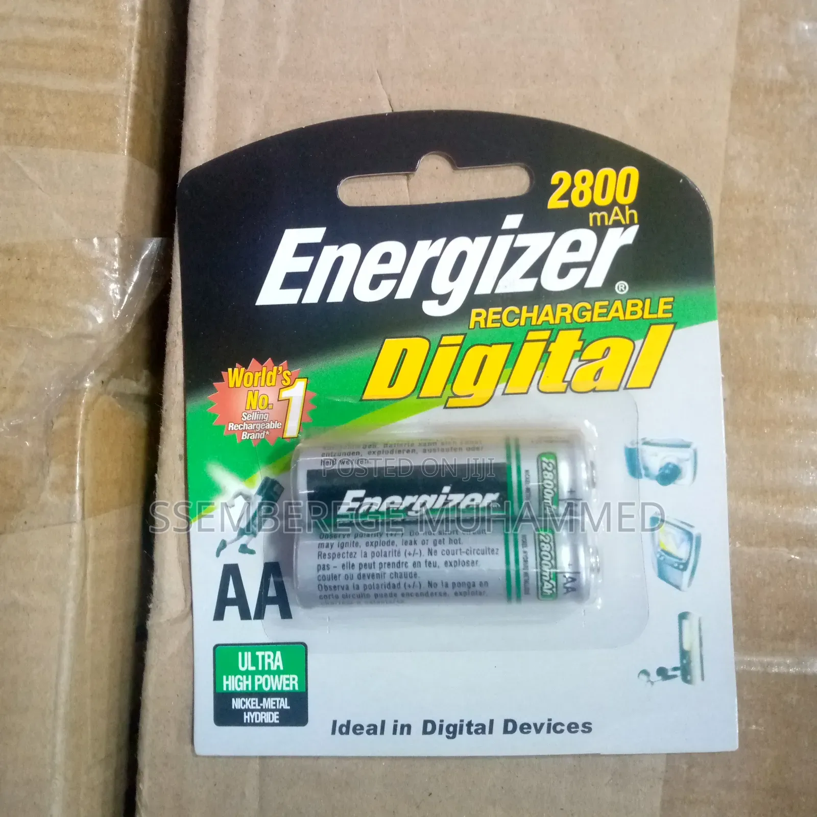 Rechargeable Battery Energy Aa