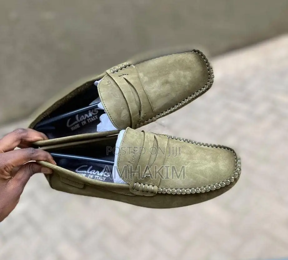 Classic Clarks Moccasins in Stock