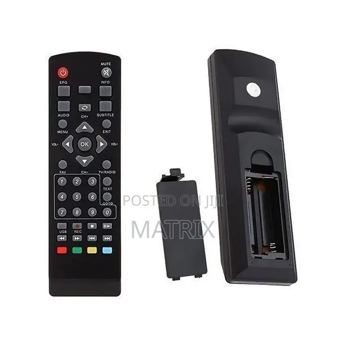 Free to Air Decorder Remote - Black