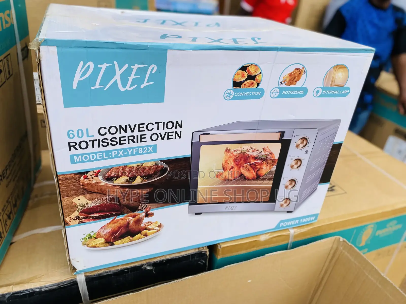 60L Mini Oven, It Roasts Meat and Grills