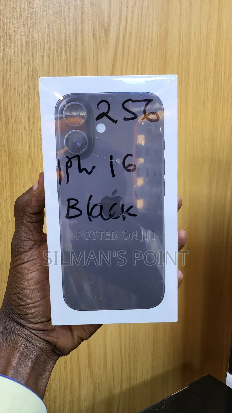 New Apple iPhone 16 256 GB Black