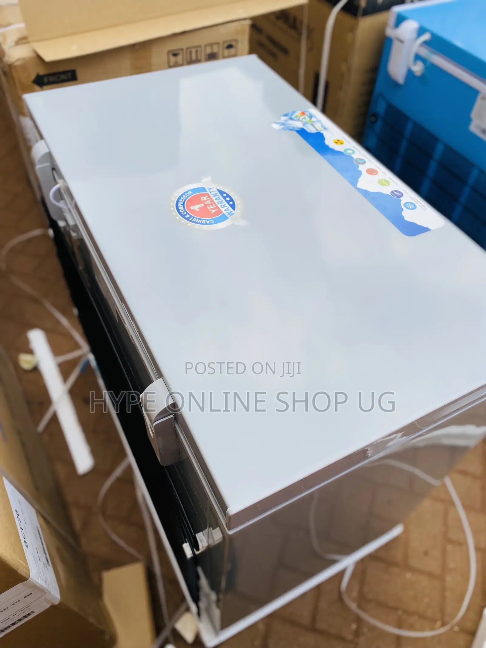 Silver 250L Deep Freezer