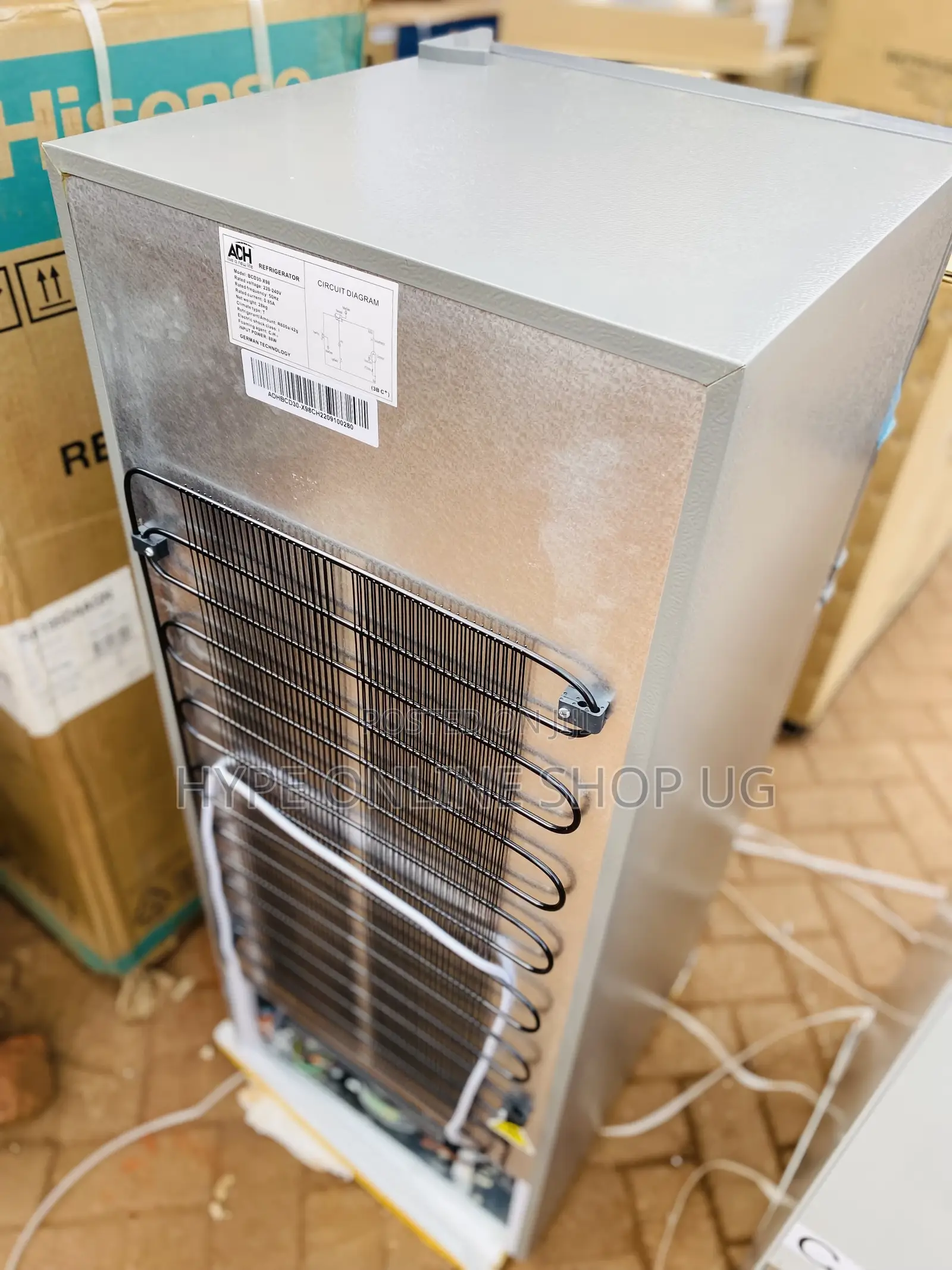140L Brandnew Double Door ADH Fridge