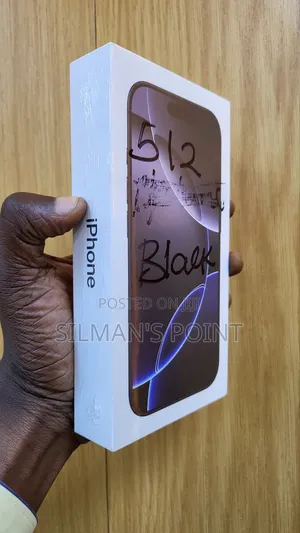 New Apple iPhone 16 Pro 512 GB Black