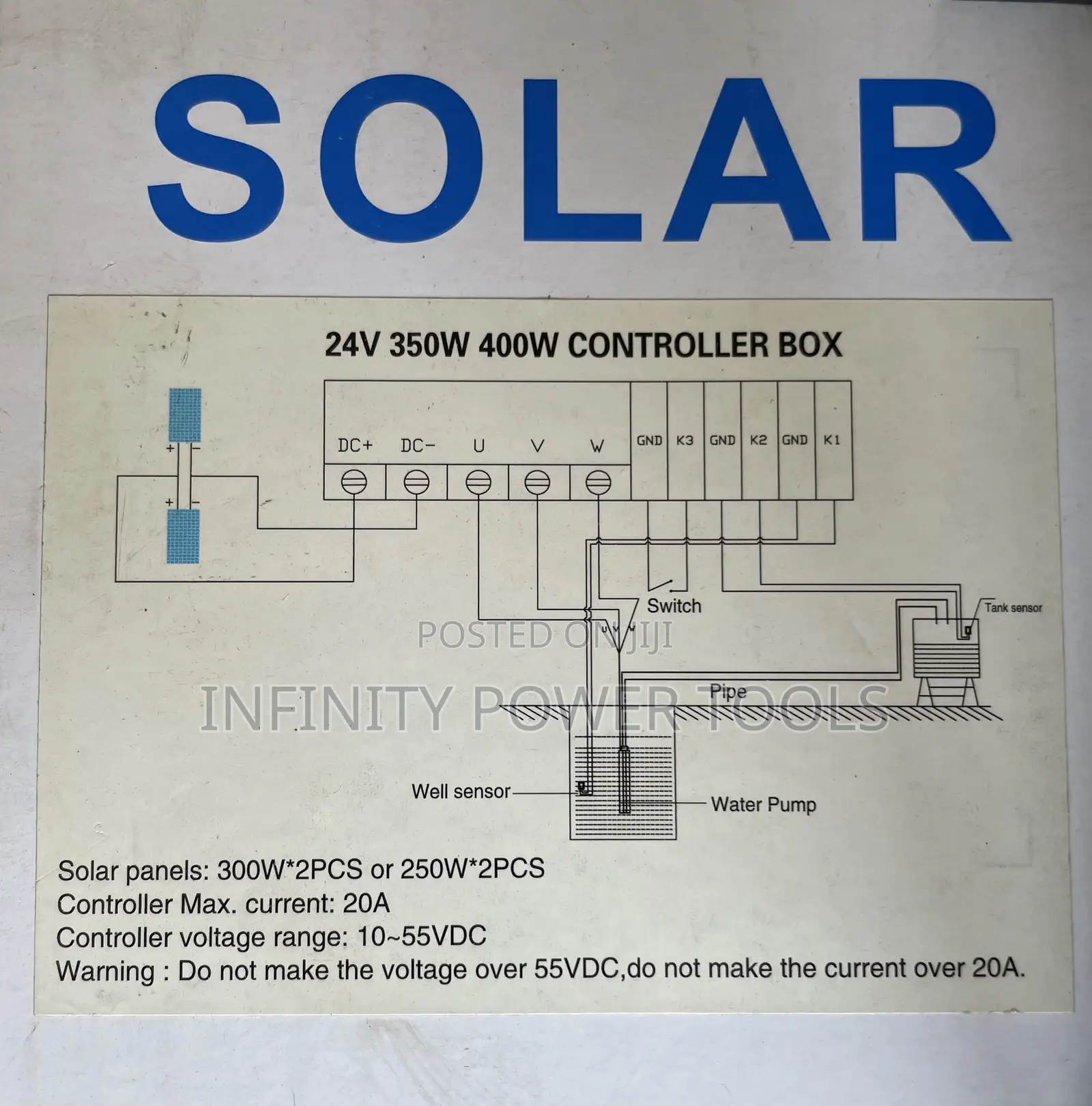 Solar Pump Controller 24v